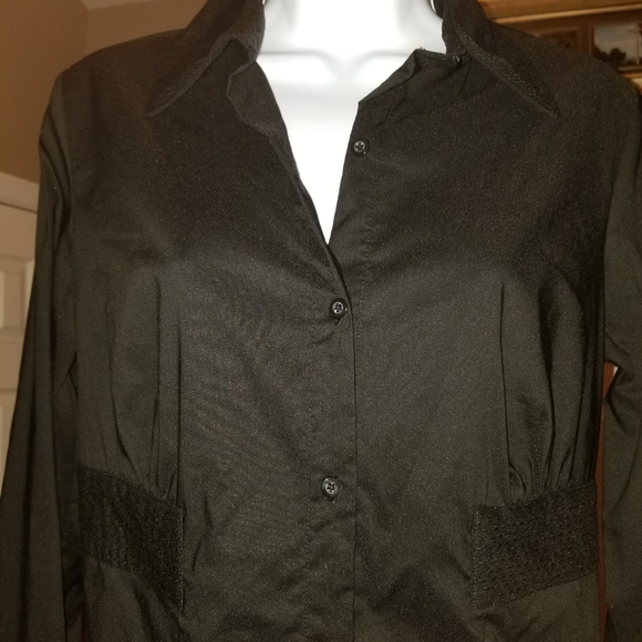 White House black market button-down blouse - Picture 8 of 13